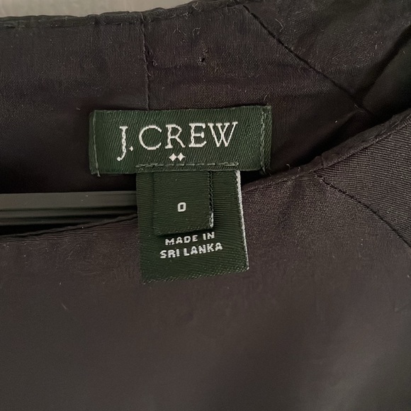EUC J. Crew Factory Black Sleeveless Dress, Size 0 - Picture 2 of 4